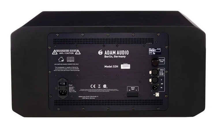 ADAM Audio S3H, vue de trois quarts, photo 4