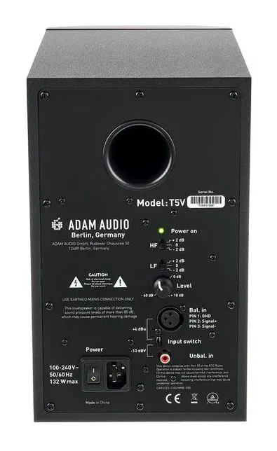 ADAM Audio T5V, face arrière, photo 4