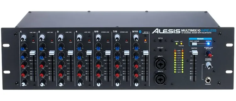 Alesis Multimix 10 Wireless, face arrière, photo 2