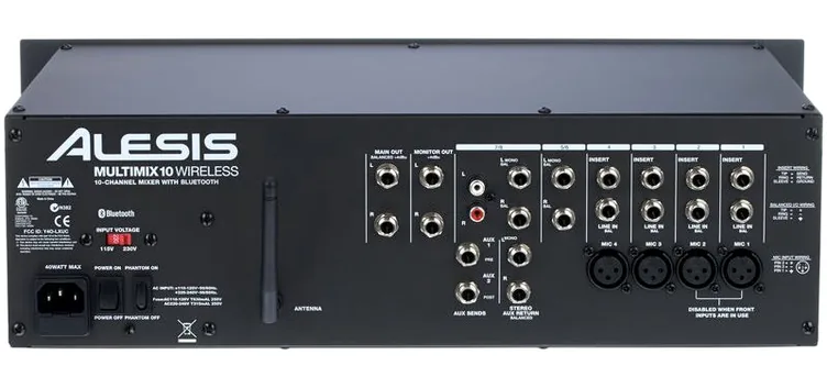 Alesis Multimix 10 Wireless, vue de dessus, photo 4
