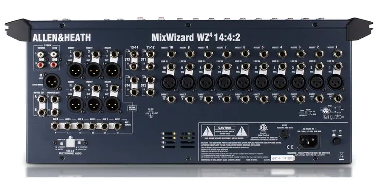 Allen & Heath WZ4 14:4:2, vue de dessus, photo 4