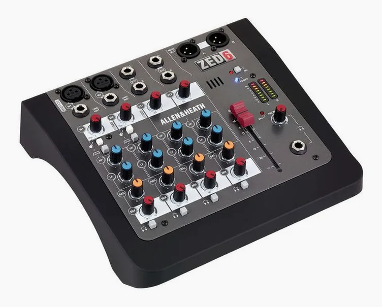 Allen & Heath ZED-6, vue de profil, photo 3