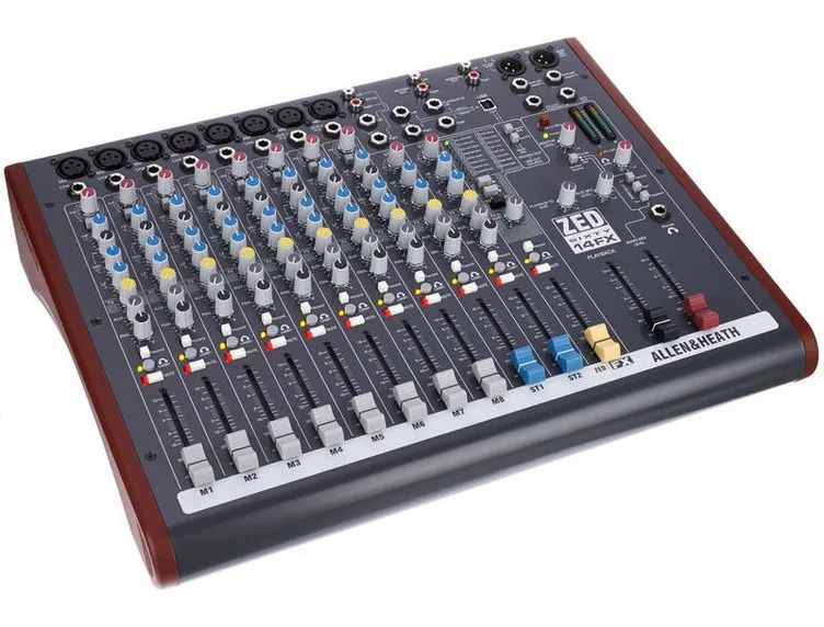 Allen & Heath ZED60-14FX, vue de dessus, photo 3
