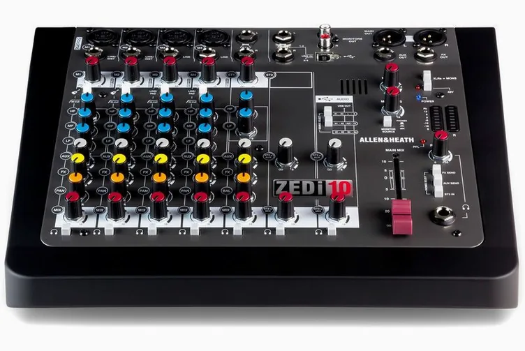Allen & Heath ZEDi-10, vue de profil, photo 2
