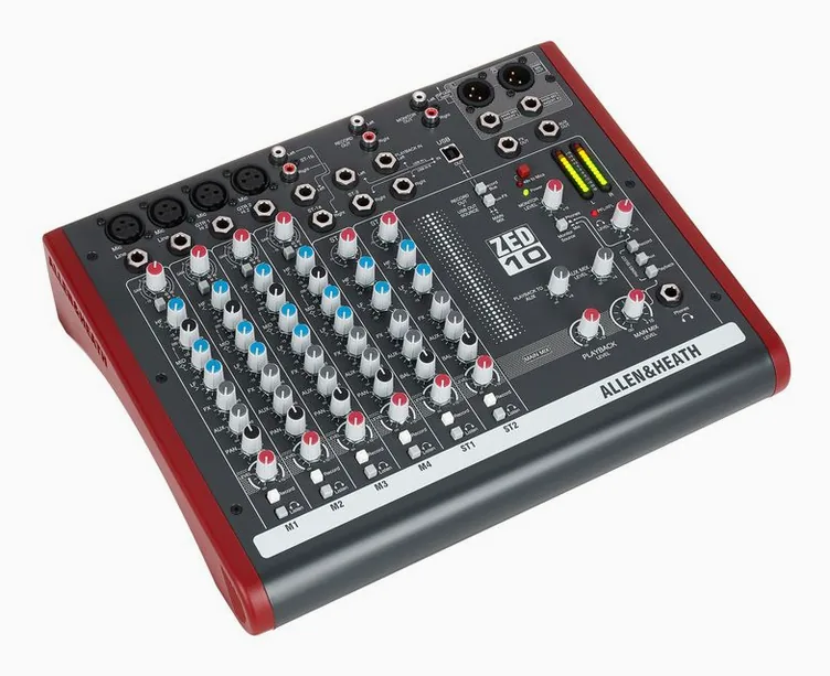 Allen & Heath ZED-10, potentiomètres, photo 2