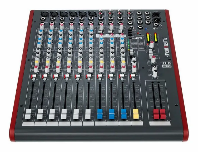 Allen & Heath ZED-12FX, vue de profil, photo 2