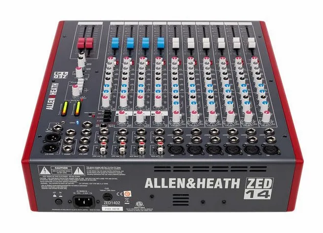 Allen & Heath ZED-14, vue de profil, photo 4
