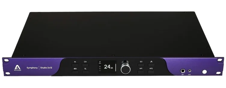 Apogee Symphony Studio 2x12, boutons et voyants, photo 2