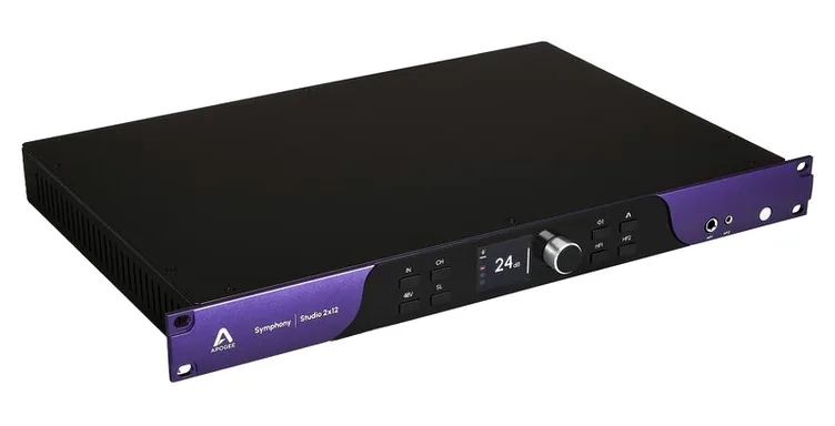 Apogee Symphony Studio 2x12, boutons et voyants, photo 3