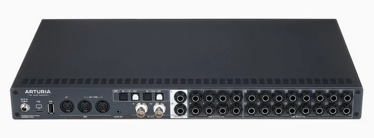 Arturia AudioFuse 16Rig, vue de profil, photo 4
