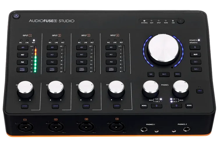 Arturia AudioFuse Studio Rev2, face avant, photo 2
