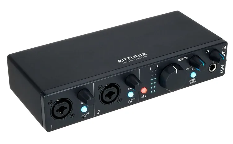 Arturia MiniFuse 2 Black, face avant, photo 3