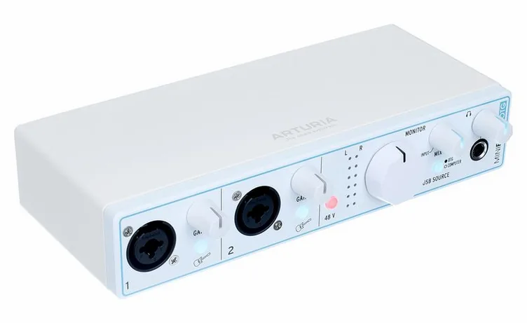 Arturia MiniFuse 2 OTG, vue de dessus, photo 3