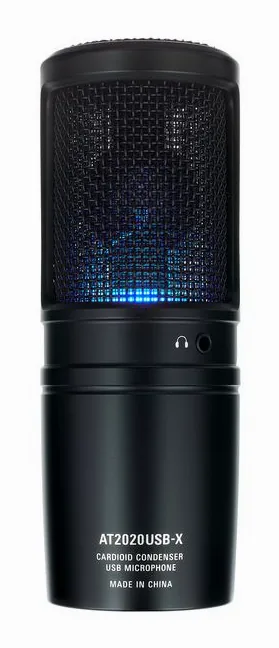 Audio-Technica AT2020USB-X, corps et connecteur, photo 4