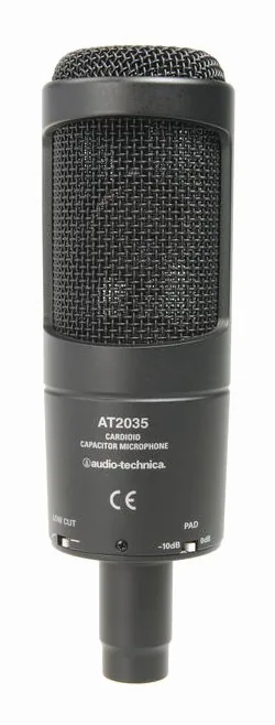 Audio-Technica AT 2035, grille et capsule, photo 4