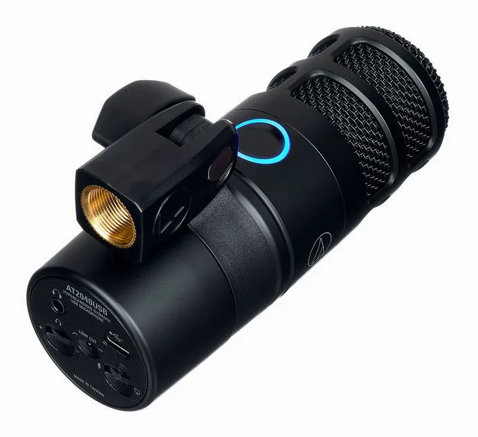 Audio-Technica AT2040 USB, grille et capsule, photo 4