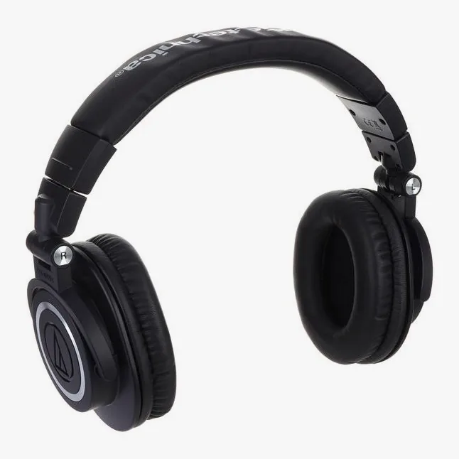 Audio-Technica ATH-M50X, coques et arceau, photo 2
