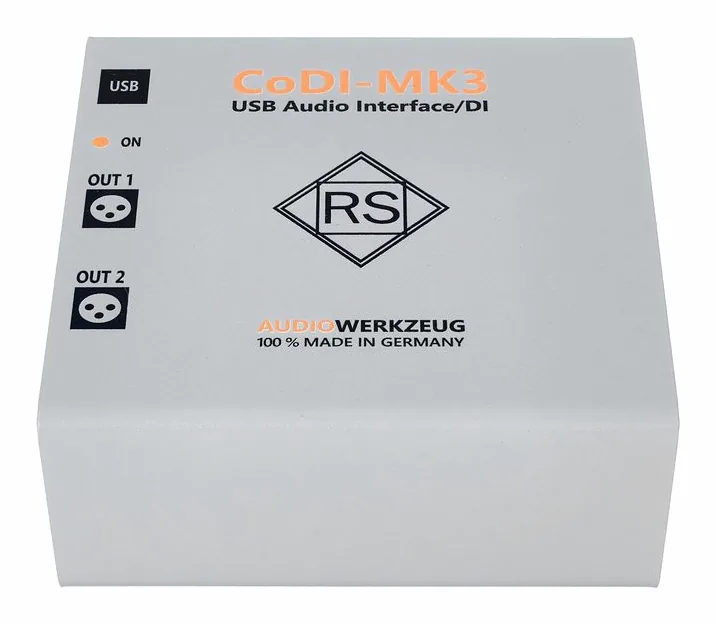 Audiowerkzeug CoDi MK3, vue de trois quarts, photo 2
