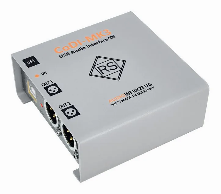 Audiowerkzeug CoDi MK3, boutons et voyants, photo 3