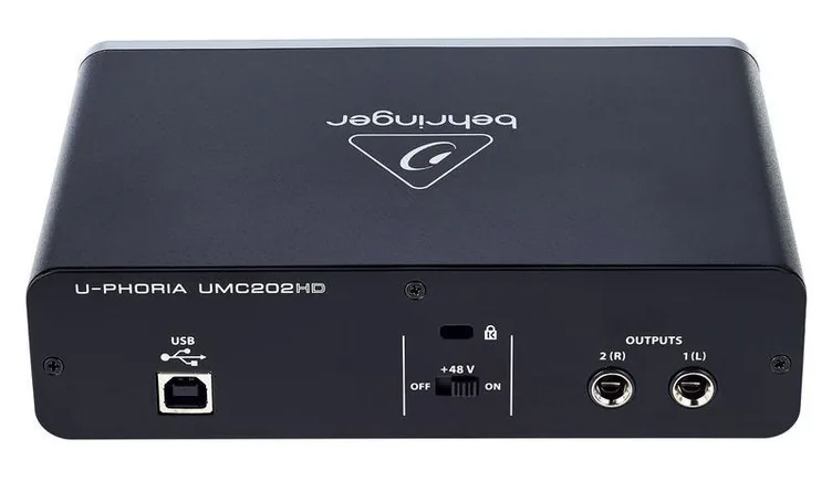 Behringer U-Phoria UMC202HD, vue de profil, photo 4