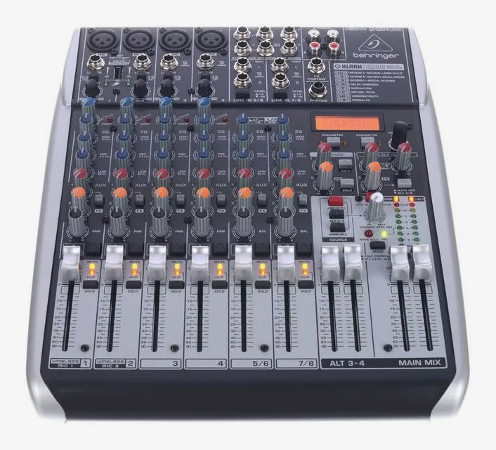Behringer Xenyx QX1204USB, vue de profil, photo 2