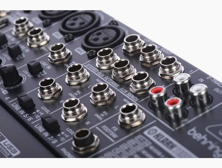 Behringer Xenyx QX1204USB, potentiomètres, photo 4
