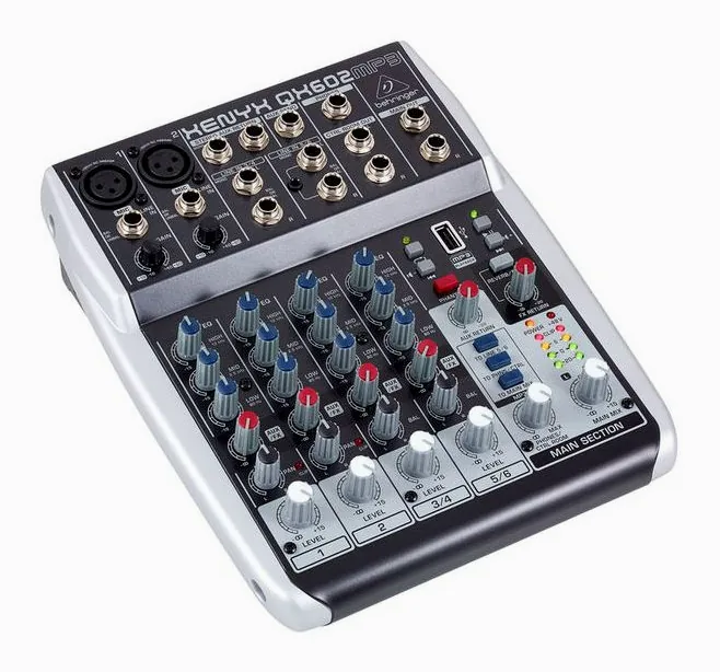 Behringer Xenyx QX602MP3, face arrière, photo 3
