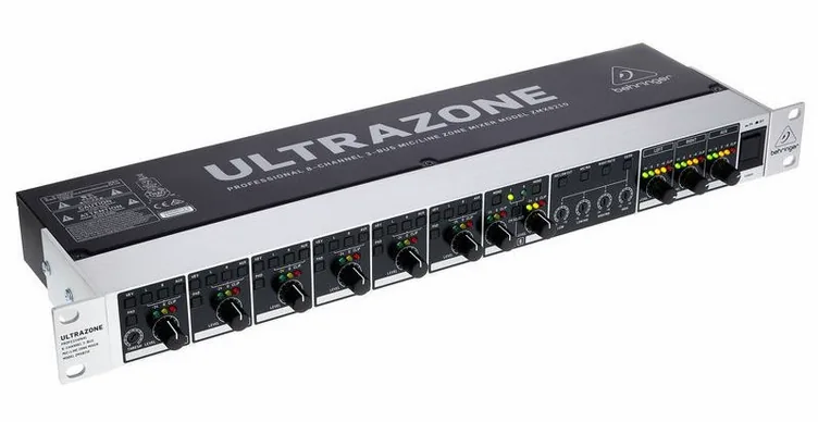 Behringer ZMX8210 V2 Ultrazone, vue de profil, photo 3