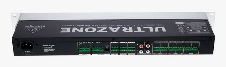 Behringer ZMX8210 V2 Ultrazone, potentiomètres, photo 4