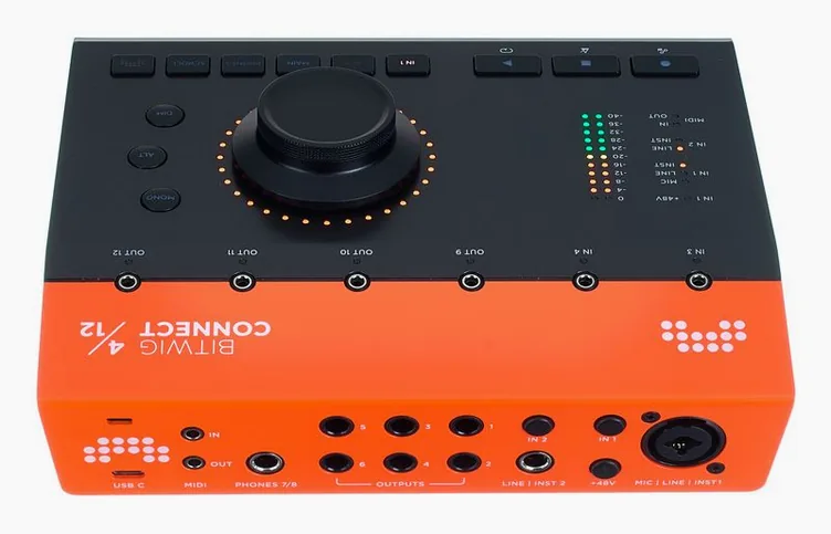 Bitwig Connect 4/12, boutons et voyants, photo 4