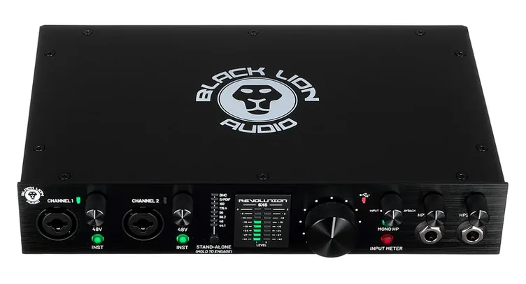 Black Lion Audio Revolution 6x6, vue de dessus, photo 2