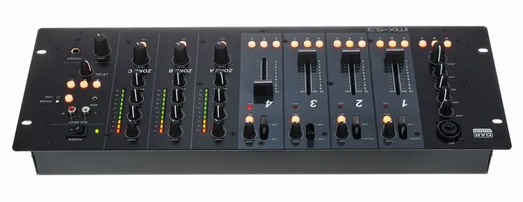 DAP-Audio IMIX-5.3, face avant et faders, photo 4