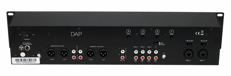 DAP-Audio IMIX-6.2, vue de profil, photo 4