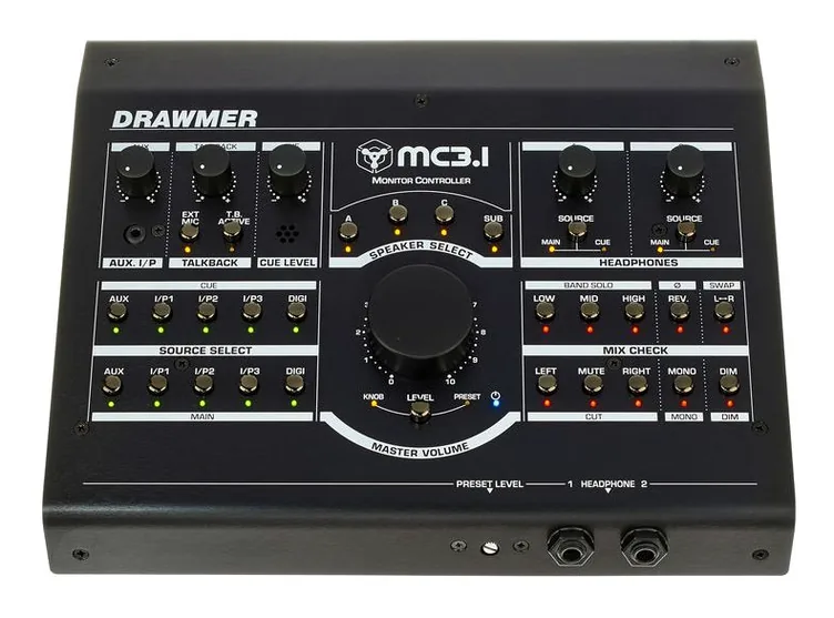 Drawmer MC 3.1, vue de profil, photo 2