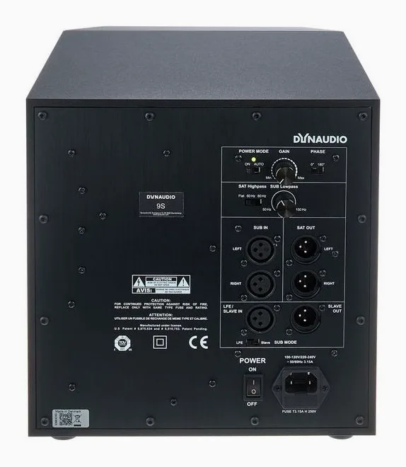 Dynaudio 9S, vue de face, photo 4