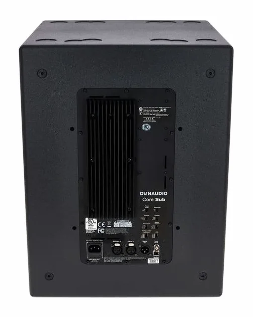 Dynaudio Core Sub, face arrière, photo 4