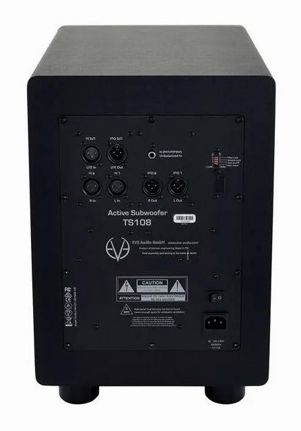 EVE Audio TS108, vue de dessus, photo 4