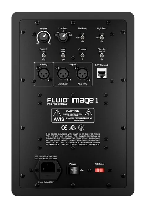 Fluid Audio Image 1, vue de dessus, photo 3