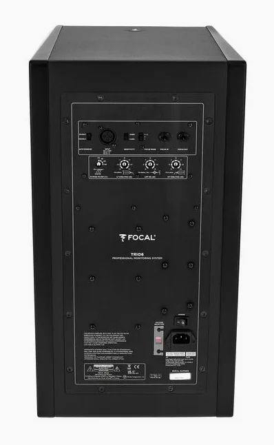 Focal Trio6 Black ST6, vue de face, photo 4