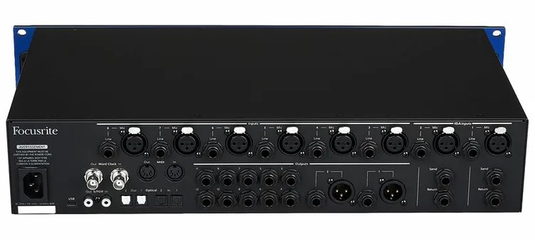 Focusrite ISA C8X, vue de trois quarts, photo 4
