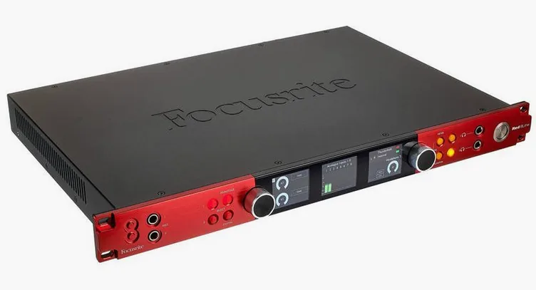 Focusrite Red 8 Line, face arrière et connectique, photo 3