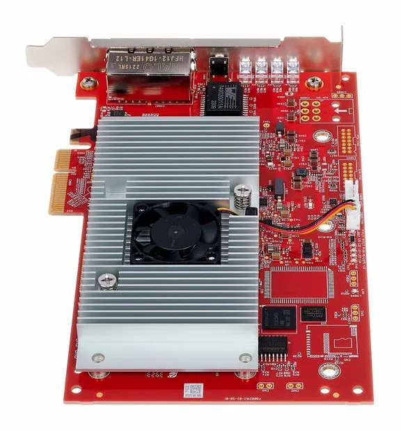 Focusrite RedNet PCIeNX, vue de profil, photo 4
