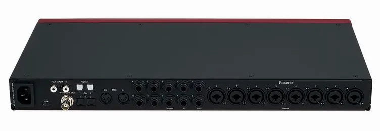 Focusrite Scarlett 18i20 4th Gen, face avant, photo 4