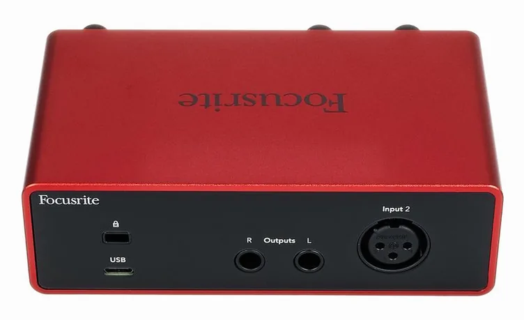 Focusrite Scarlett Solo 4th Gen, vue de dessus, photo 4
