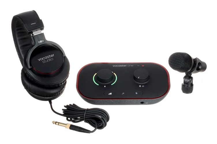 Focusrite Vocaster One Studio, face arrière, photo 2