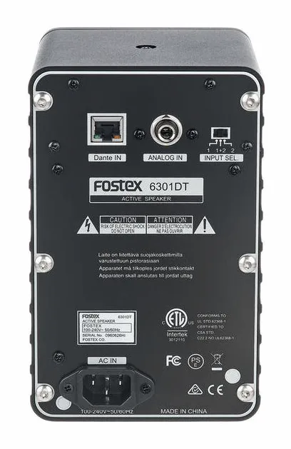 Fostex 6301DT, vue de dessus, photo 4