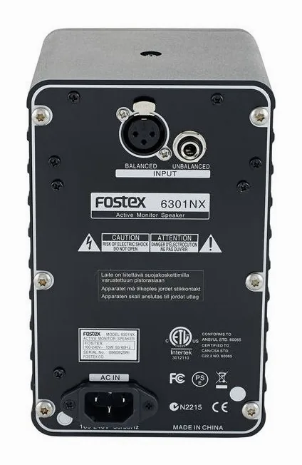 Fostex 6301NX, face arrière, photo 4