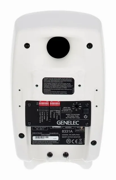 Genelec 8331 WH, vue de profil, photo 4