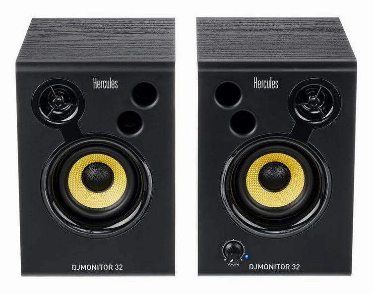 Hercules DJ Monitor 32, vue de profil, photo 2