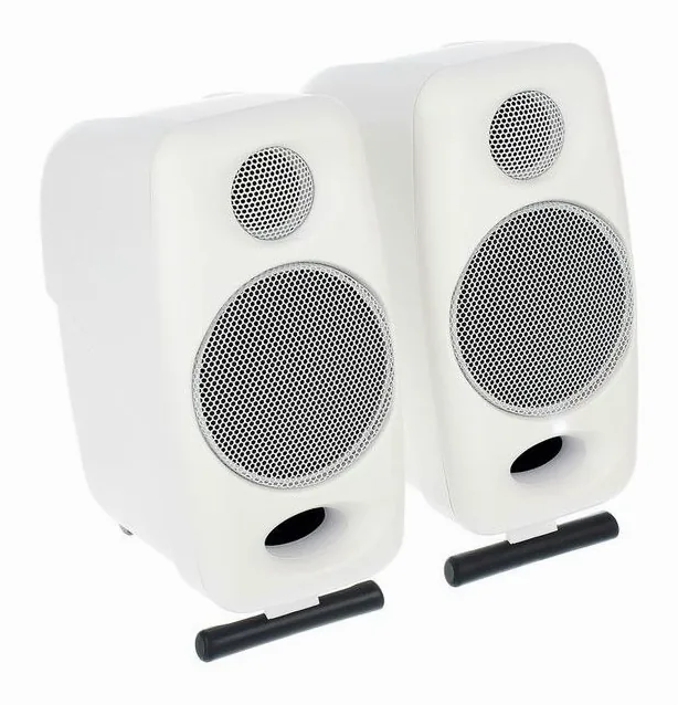 IK Multimedia iLoud Micro Mon. White Edition, vue de profil, photo 3